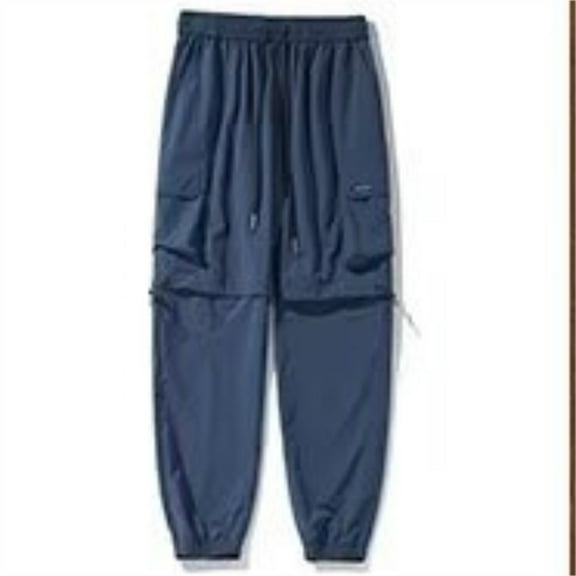 Bcfgryg Men's Cargo Pants Convertible Outdoor Windproof Pants For Hiking Camping Casual Wear Men’s Workwear Pants
