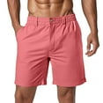 thumbnail image 1 of Bcfgryg Men's Casual Shorts For Everyday Wear With Deep Pockets Trendy And Comfortable Design Men's Cargo Shorts With Pockets Watermelon Red XXXL, 1 of 3