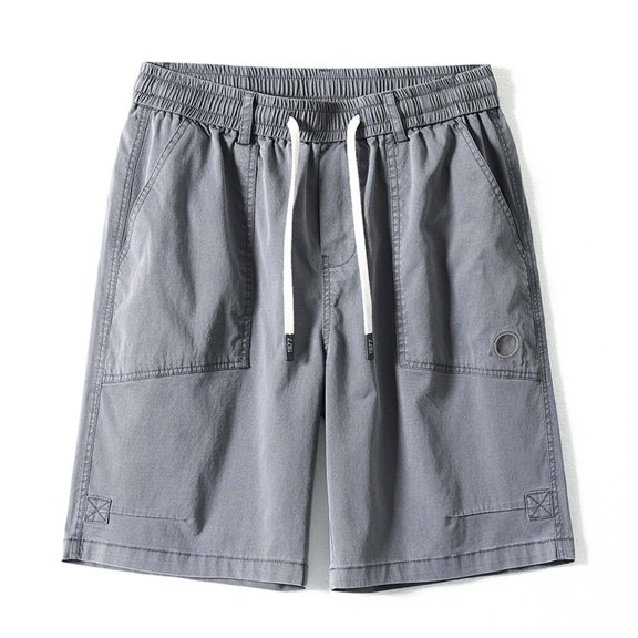 Bcfgryg Men's Fashion Shorts Summer Thin Of The Five Minute Pants Lesser New Casual Versatile Pants Men's Shorts Grey M