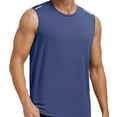 thumbnail image 1 of Bcfgryg Men's Ice Silk Loose Fit Tank Top For Summer Lightweight Sleeveless Gym T Shirt For Workout And Lightweight Men's Vest, 1 of 3