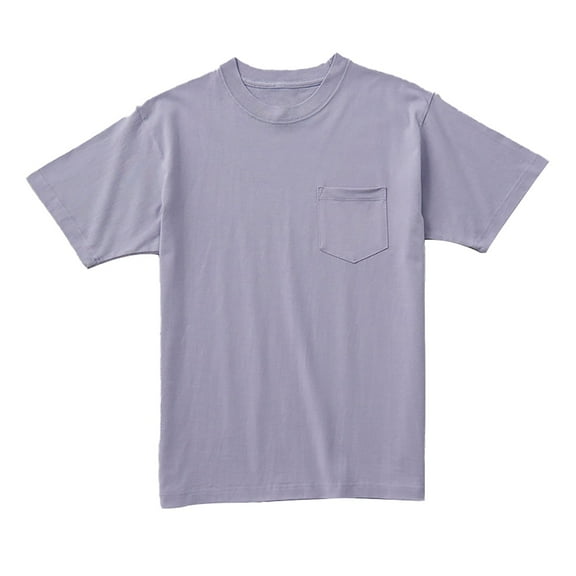 Bcfgryg Men's Pocket T Shirt Cloth Patch Bag Short Sleeve Round Neck T Shirt Party Solid Color Pocket T Shirt Oversized T-shirts Men