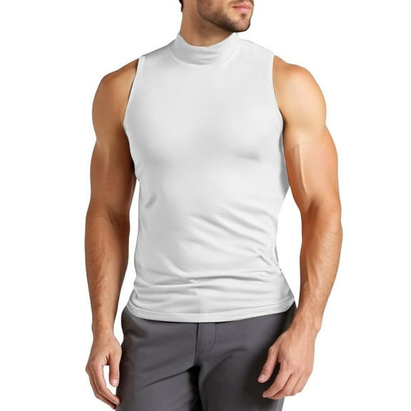 Bcfgryg Men's Sleeveless Athletic Tank Top Breathable Workout Shirt For Gym Running Sports Comfort Fit Vest for Men