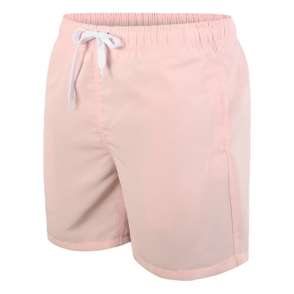 Bcfgryg Men's Solid Color Loose Casual Stretch Lined Beach Trunks Men's Linen Shorts For Summer Travel RD3 XL