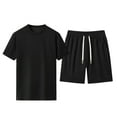 thumbnail image 1 of Bcfgryg Men's Summer Casual Style Short Sleeve T Shirt And Shorts Set Men’s Matching Sets, 1 of 2
