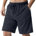 thumbnail image 1 of Bcfgryg Men's Summer Fashion Loose Casual Sports Beach Five Shorts Men's Shorts For Swimming Black L, 1 of 5