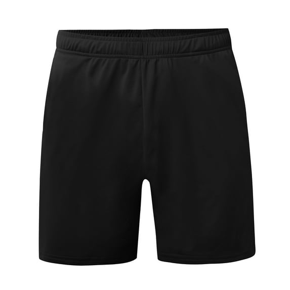 Bcfgryg Men's Summer Loose Fitting Quick Drying Basketball Training Fitness Sports Three Quarter Pants Shorts Workout Shorts Men Black L