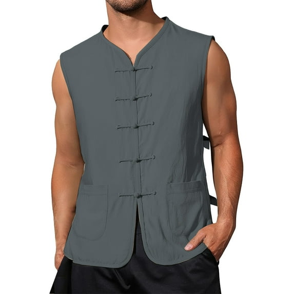 Bcfgryg Men's Tank Tops For Everyday Wear Casual Style And Outdoor Activities Comfortable And Versatile Summer Apparel Vest for Men