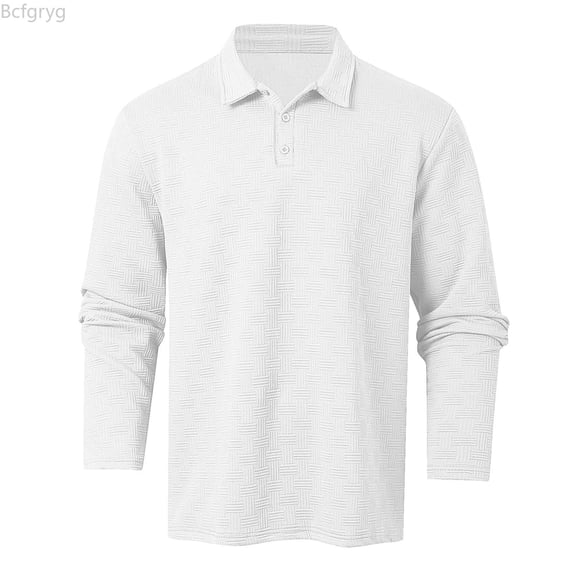 Bcfgryg Men's Trend Of Fall And Winter Tops Shirt Texture Texture Men's ...