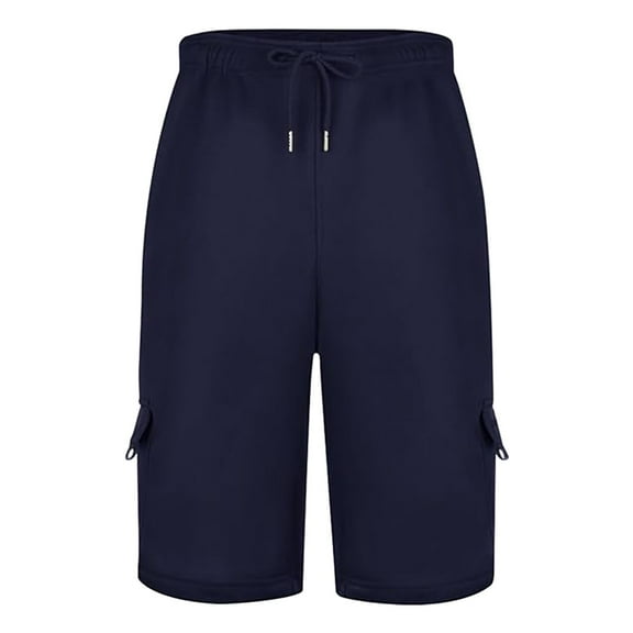 Bcfgryg Mens Cargo Shorts Trend Athleisure Loose Micro Elastic Quarter Pants Men's Casual Pants