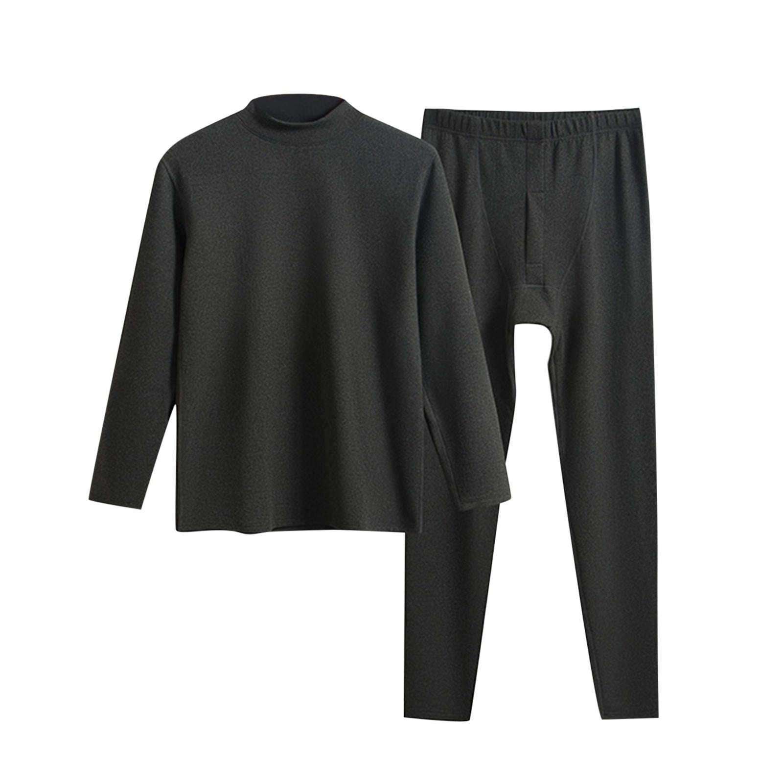Bcfgryg Mens Round Neck Pure Cotton Thermal Underwear Set Thin Autumn Bcfgryg Mens Round Neck Pure Cotton Thermal Underwear Set Thin Autumn