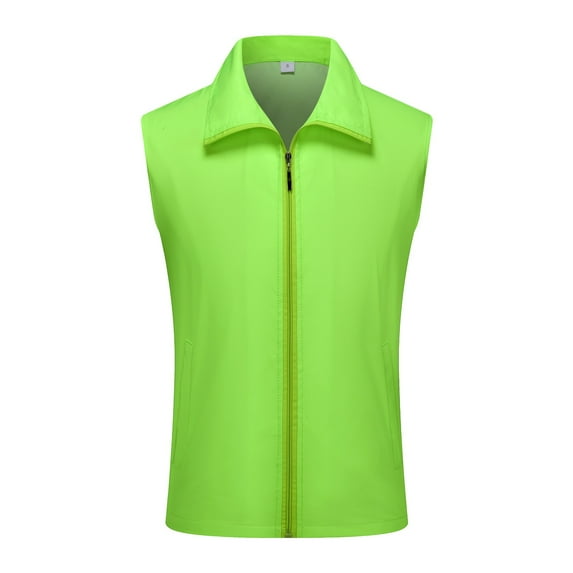 Bcfgryg Mens Sleeveless Vest Top Casual T Shirt Solid Color Hooded Hoodie Lace Up Straight Pockets Lightweight Men's Jacket For Hiking Green XXL