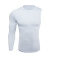 thumbnail image 1 of Bcfgryg Mens Tight Sweat Wicking Quick Drying Training Exercise Fitness Running Single Sleeve Long Sleeve Men T-shirts, 1 of 3