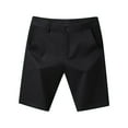 thumbnail image 1 of Bcfgryg Pure Cotton Casual Shorts For Men'S Summer Quarter Pants Thin Slim Fit And Can Be Tied With Leather Straps Men'S Quarter Pants Men's Shorts For Swimming Black 29, 1 of 2
