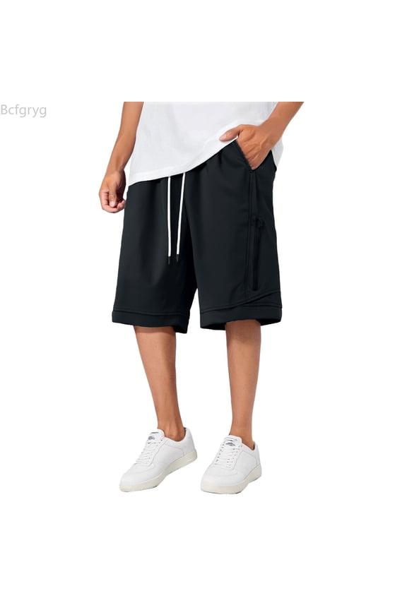 Summer Men's Small Shorts Micro Men's Casual Shorts Mens Shorts Black XL