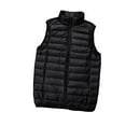 thumbnail image 1 of Bcfgryg Winter New Lightweight Down Vest Men's Vest Warm And Thick For Sports Mens Coats Black L, 1 of 3