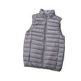 thumbnail image 1 of Bcfgryg Winter New Lightweight Down Vest Men's Vest Warm And Thick For Sports Mens Coats Gray M, 1 of 3