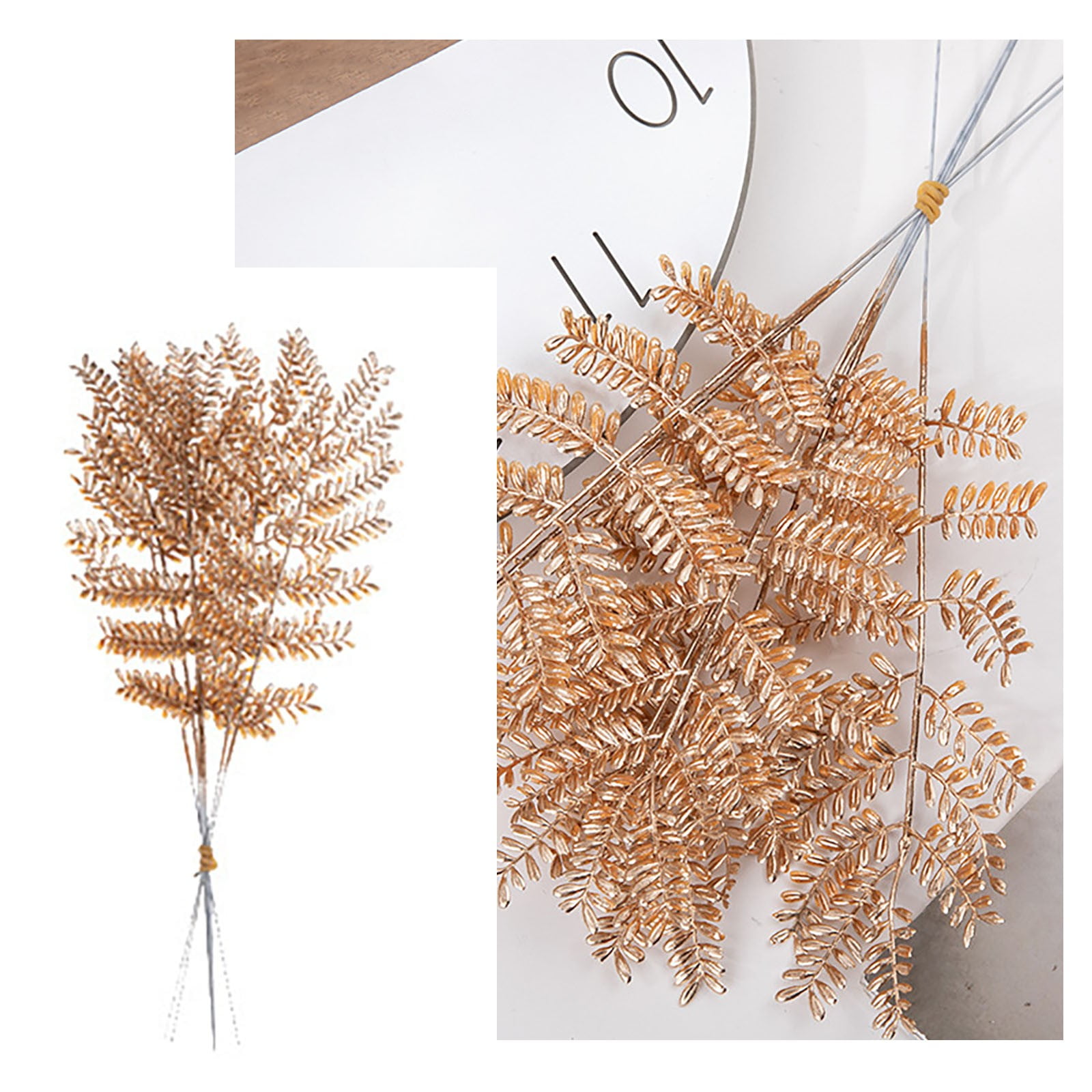 Bcfsvew Christmas Artificial flowers Hot Sale New Year's Eve Flower