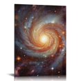 thumbnail image 1 of Bciig Galaxy Stars Space Art Fine Art Aesthetic Poster & Print Wall Painting for Living Room Bedroom Home Office Wall Decor 12x16 in, 1 of 5