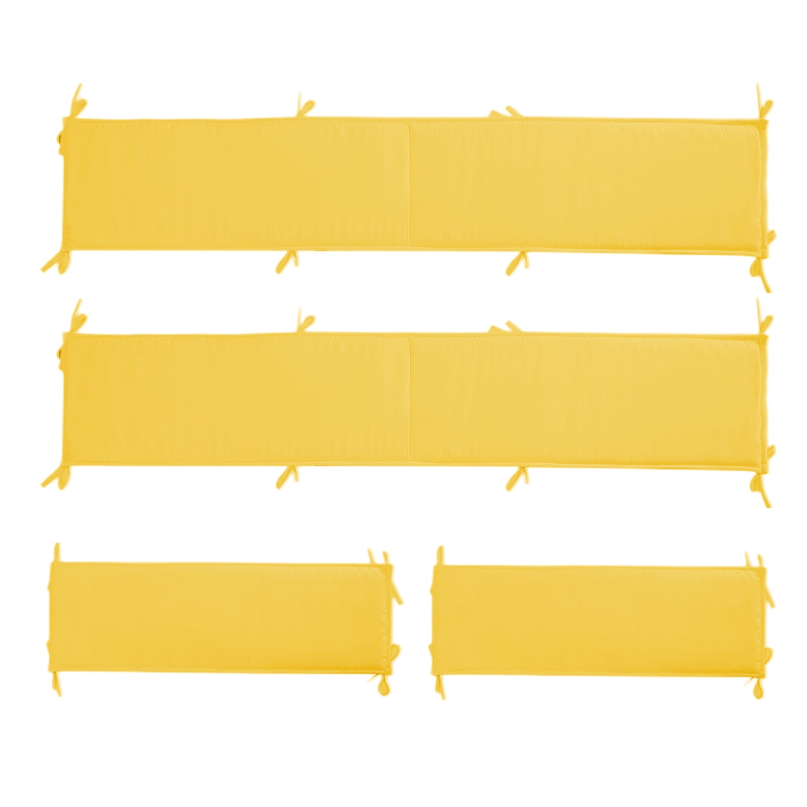 Bcloud Crib Rail Covers Protect Your Baby's Crib Prevent Collisions Solid Color Heightened Crib