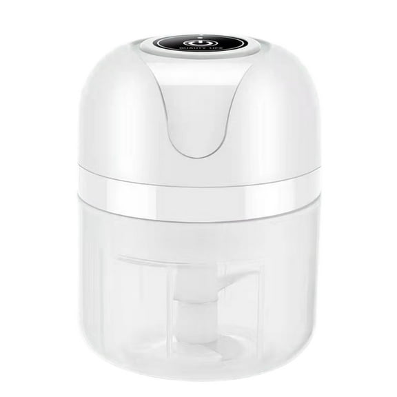 Windcarnival Electric Garlic Press Wireless Water-proof Plastic Simple Operation Electric Meat Grinder Kitchen Tools