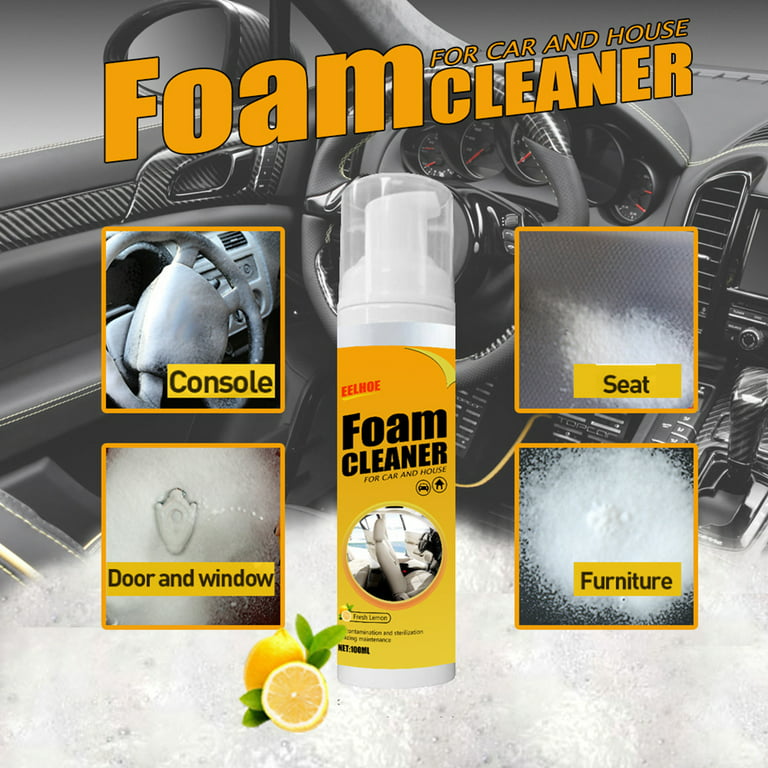 Foam Cleaner All Purpose Car Interior Stain Remover Multi