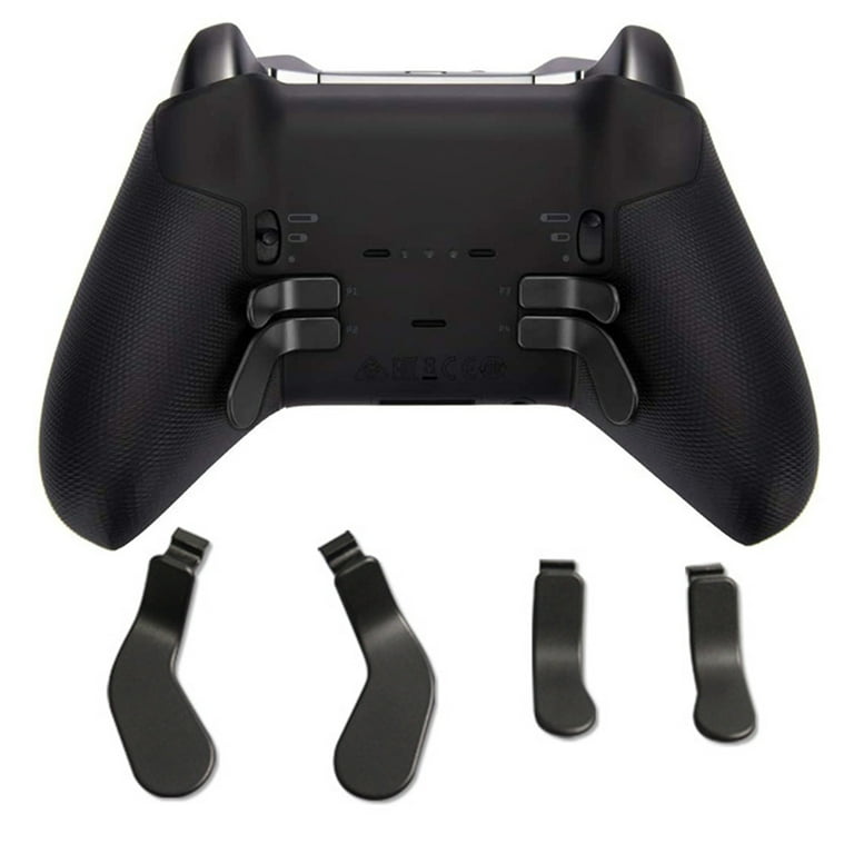 Bcloud Metal Paddles Enhance Gaming Performance Replacement Handle Pick for  Xbox Elite Wireless Controller Series 2 Black 4Pcs 