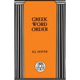 thumbnail image 1 of Bcp Advanced Language S Greek Word Order, (Paperback), 1 of 1
