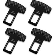 Bcresic 4PCS-Seat Belt Clips, Car Buckle Extender (2.6" Tongue Width) Accessories for Cars, Easy to Install, Buckle Up and Drive-In Comfort Driving Experience