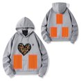 thumbnail image 1 of Bcresic Clearance Deals,Women Men Warm Heated Sweatshirt Lightweight Outdoor Winter Hooded USB Powered Electric Pullover Jackets 5 Zones Heating Fleece Hoodies with 3 Temperature Modes(Gray,XXXL), 1 of 8