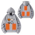 thumbnail image 1 of Bcresic Flash Deals,Women Men Warm Heated Sweatshirt Lightweight Outdoor Winter Hooded USB Powered Electric Pullover Jackets 5 Zones Heating Fleece Hoodies with 3 Temperature Modes(Gray,XXXL), 1 of 8