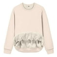 thumbnail image 1 of Bcresic Women's Winter Fleece Sherpa Lined Sweatshirt Casual Crewneck Long Sleeve Thermal Pullover Shirts Fashion Clothes(Beige,S), 1 of 4