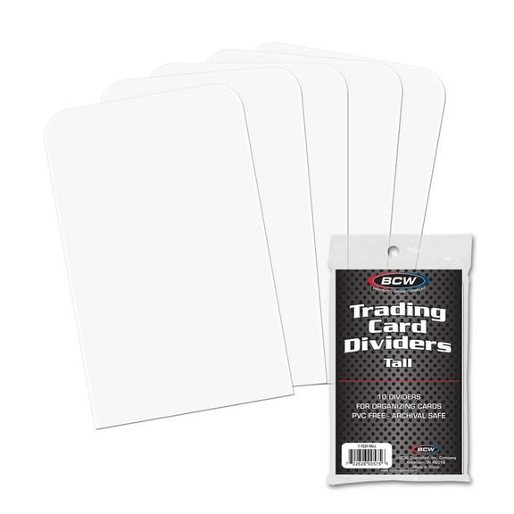 BCW Tall Trading Card Dividers