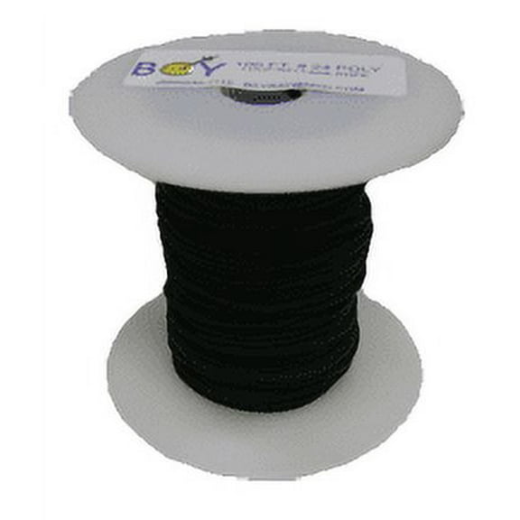 Bcy Inc D Loop Rope #24 Black 100' Spool
