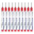 thumbnail image 1 of Bcylexb 10 Pack Long Nib Permanent Marker Pens, Waterproof Quick Dry Oil Based Deep Hole Markers Tip Markers for Wood Plastic Metal Glass Construction Industrial Marking Supplies, 1 of 5