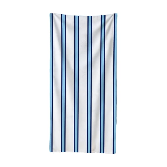 Bcylexb 30"x 59" Beach Towels, Soft Lightweight Pool Towels Quick Dry Striped Bath Towels for Swim Pool Beach Travel