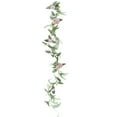thumbnail image 1 of Bcylexb 6FT Artificial Rose Silk Flower Vines for Wall and Ceiling Hanging Garland, Wedding Floral Rattan Garland Decoration for Home Decor and Party Settings, Light Pink, 1 of 6