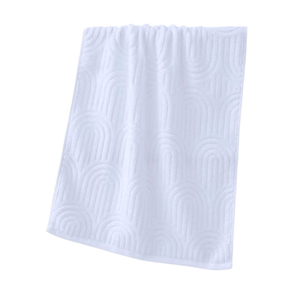 Bcylexb Arch Jacquard Cotton Hand Towels for Bathroom, 20"x35" Ultra Soft Absorbent Bath Face Towels Kitchen Towels