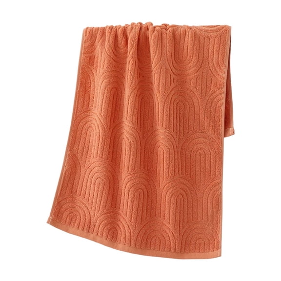 Bcylexb Arch Jacquard Cotton Hand Towels for Bathroom, 20"x35" Ultra Soft Absorbent Bath Face Towels Kitchen Towels
