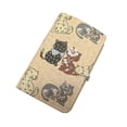 thumbnail image 1 of Bcylexb Cat Print Fabric Notebook With Button Closure, Cute Cloth Cover Journal Lined Sketchbook Planner Diary for Classroom Office, 1 of 6