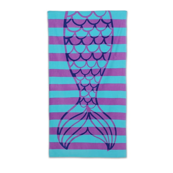 Bcylexb Marine Life Themed Beach Towels, 31"x63" Absorbent Quick Dry Sand Resistant Pool Towels for Swimming Beach Travel Machine Washable Outdoor Towel for All Ages