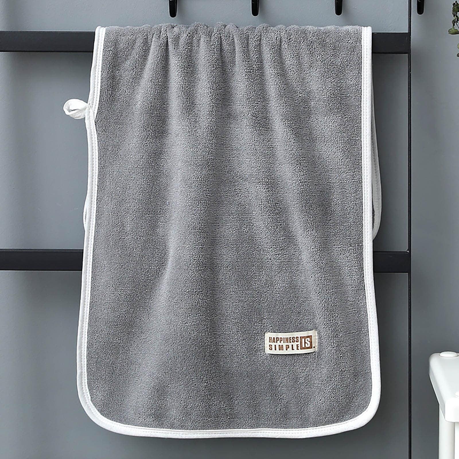 Bcylexb Microfiber Hand Towels, 14"x30" Ultra Soft Face Towels for Bathroom Absorbnet Comfortable Towels for Shower Hotel Travel Spa Gym