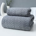 thumbnail image 1 of Bcylexb Soft Hand Towels, 13"x29" Diamond Pattern Absorbent Soft Decorative Towel for Bathroom Kitchen Bedroom Face Towels, 1 of 5