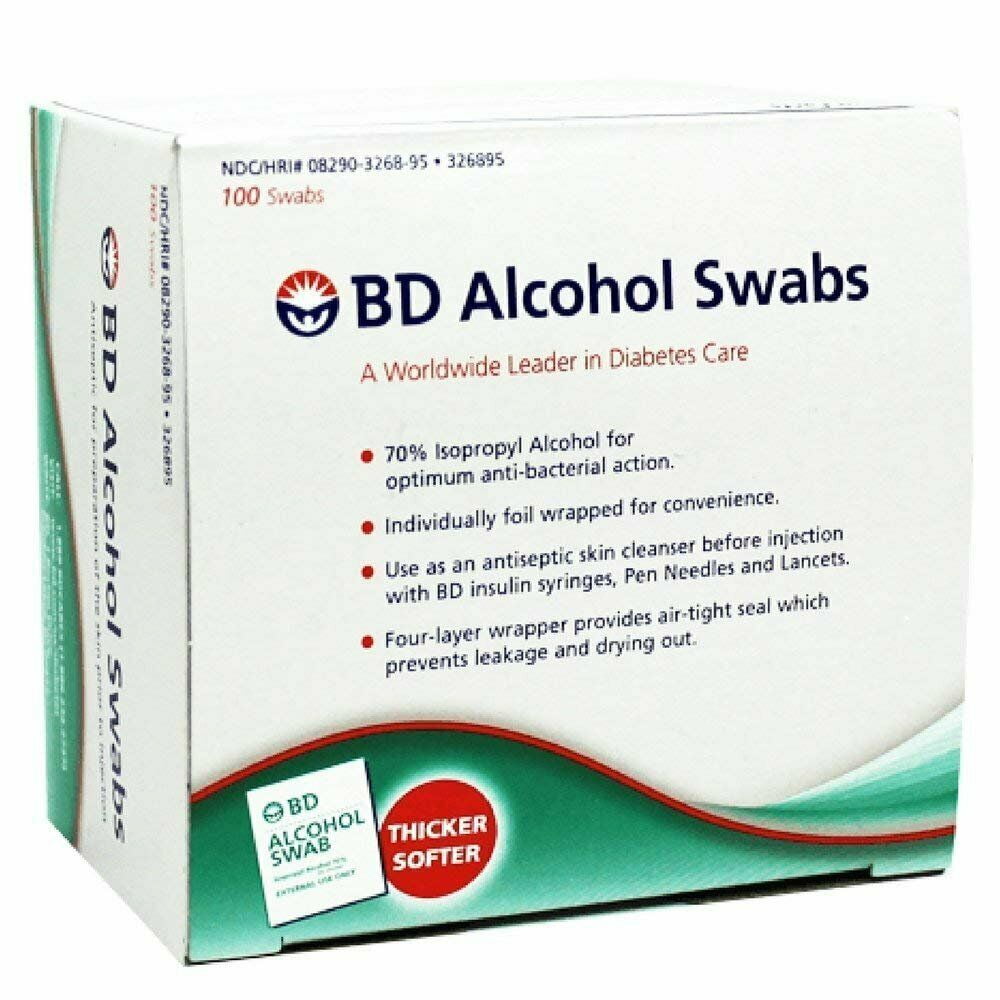 Alcohol clearance swabs walmart