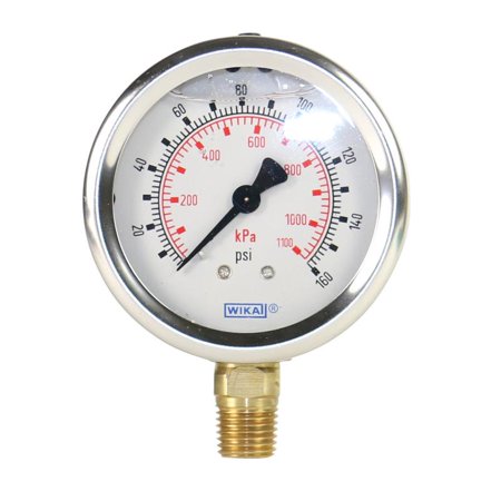 Gauge Kit Back Pressure - 160Psi