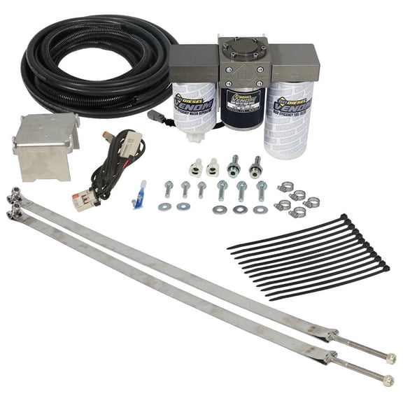 BD Venom Cummins Fuel Lift Pump c/w Filter & Separator Dodge 5.9L/6.7L 2005-2012
