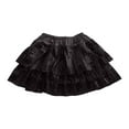 thumbnail image 1 of BdTemWBs Girls Sequin Skirt Sparkly Stretchy Glitter High Waisted A-Line Mini Skirts Carnival_Performance Co_stume Multi-Layered Pleated Skirts, 1 of 2