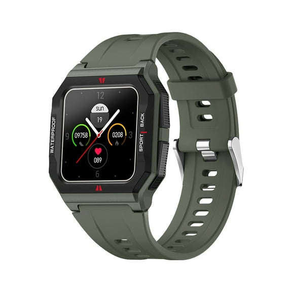 Bdday 1.3 Inch IPS Screen Custom Dial With Multiple Sports Modes Message Reminder Long Battery Life IP68 Waterproofs Smartwatch