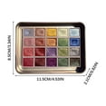 thumbnail image 1 of Bdday 20 Colors Of Pearlescent Solid Watercolor Pigment Watercolor Painting Pearlescent Coloring, 1 of 3