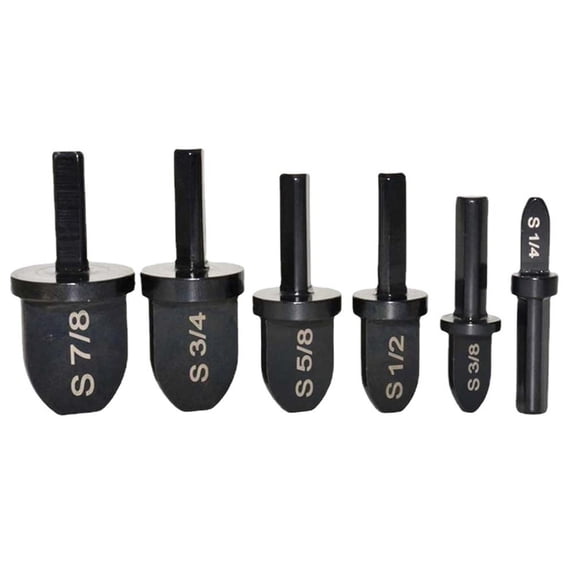 Bdday 6PC Hexagonal/triangular Handle Expander A/C Copper Pipe Expander Bracket Tube Mouth Expanding Tool
