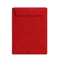 Bdday A4 Leather-Like Magnetic Clipboard Pad with Writing and Folder Clamp Office Organization